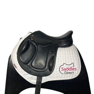 Ideal Integra Monoflap Jump Black 17" MW 1 | Saddles Direct