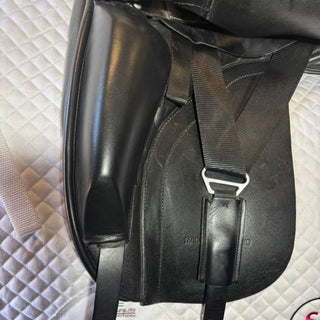 Ideal Roella Dressage Black 16.5" MW 5 | Saddles Direct