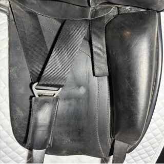 Ideal Suzannah Dressage Black 17" XW 8 | Saddles Direct