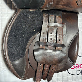 Jeffries Falcon GP Brown 17" MW 8 | Saddles Direct