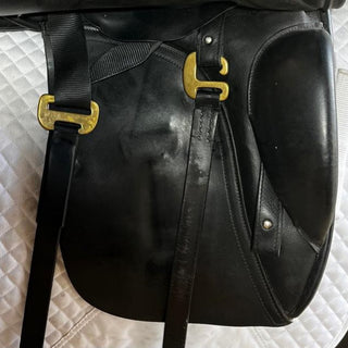 Jeffries Liberty Dressage Black 17.5" W 7 | Saddles Direct