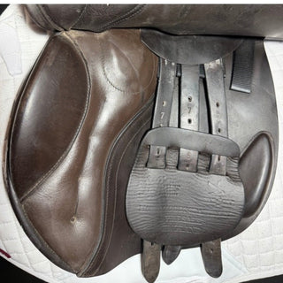 Jeffries Liberty Jump Brown 17.5" W 7 | Saddles Direct