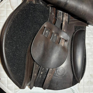 Jeffries Raptor GP Brown 17.5" MW 5 | Saddles Direct