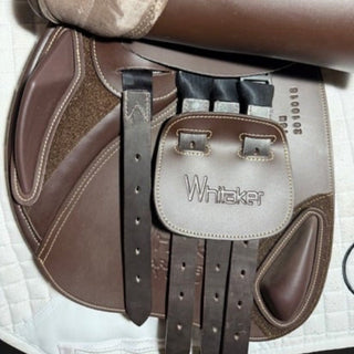 John Whitaker Barnsby Jump Brown 16" ADJ 7 | Saddles Direct
