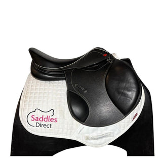 John Whitaker Venice Jump Black 17" ADJ 2 | Saddles Direct
