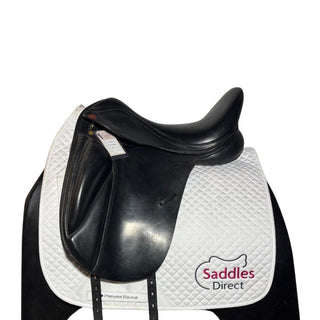 Kent and Masters Original Standard Wither MDR Dressage Black 17.5" ADJ 1 | Saddles Direct
