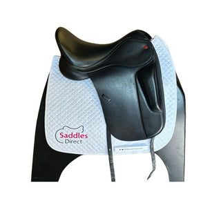 Black Kent and Masters S-Series Standard Wither Surface Block Dressage MDS Black 17" 2 - Saddles Direct