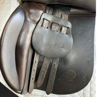 Jeffries Falcon GP Brown 17.5" W 5 | Saddles Direct