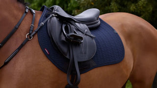 Lemieux Essence Eurojump Square Navy 3 | Saddles Direct
