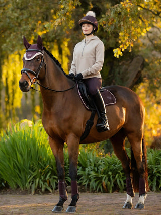 Lemieux Loire Classic GP Square Damson 2 | Saddles Direct