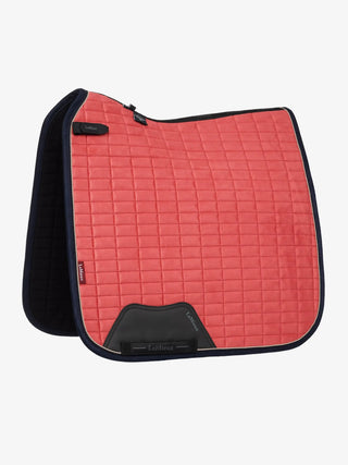 Lemieux Suede Dressage Square Cranberry 1 | Saddles Direct