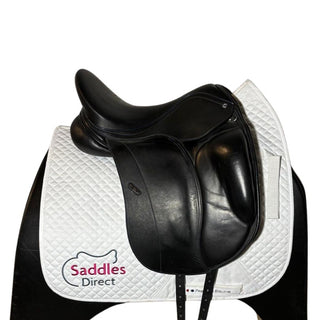 Loxley Bliss Monoflap Dressage Black 16.5" W 2 | Saddles Direct