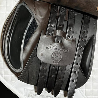 Nathaniel Underwood Optimum Performance GP Brown 17" W 7 | Saddles Direct