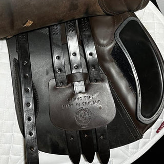 Nathaniel Underwood Optimum Performance GP Brown 17" W 6 | Saddles Direct