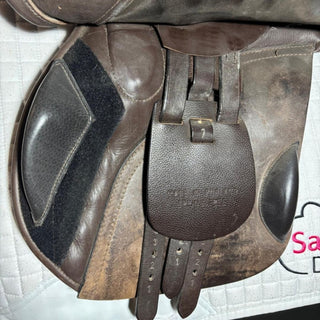 Nathaniel Underwood Optimum Performance GP Brown 18" W 7 | Saddles Direct