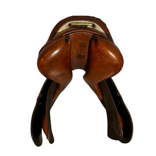 Prestige Paris Dual Flap Jump Tan 17" M 7 | Saddles Direct