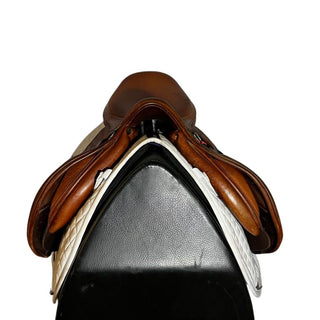 Prestige Paris Dual Flap Jump Tan 17" M 3 | Saddles Direct