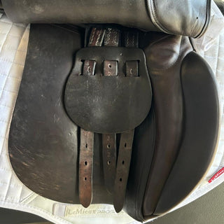 Jeffries Falcon GP Brown 17.5" W 6 | Saddles Direct