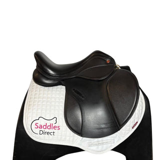 Saddle Company Vicenza Event Black 17.5" W 2 | Saddles Direct