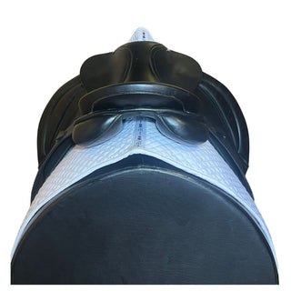 Saddles Direct Samba WH Black 17" W 4 | Saddles Direct