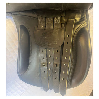 Saddles Direct Samba WH Black 17" W 6 | Saddles Direct