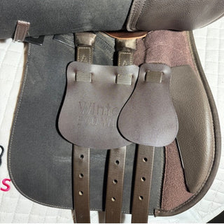 Wintec 500 All Purpose Wide/Cob GP Brown 16.5" ADJ 7 | Saddles Direct