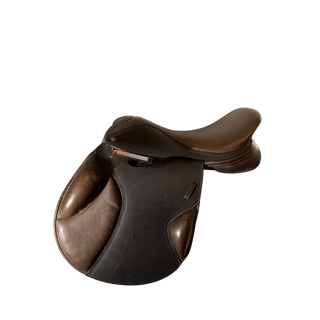 Fiona Cork Jump Plus *FLAT TREE* Brown 17" W 1 | Saddles Direct