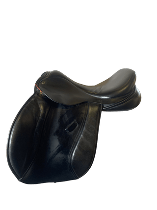 Black Ideal Grandee Black 17.5" XW 1 - Saddles Direct