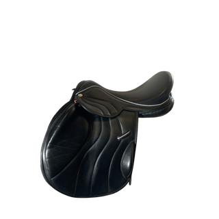 Black Silhouette Jump Black 17" XXW 1 - Saddles Direct