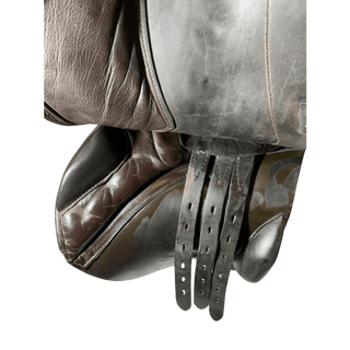 Black Country Solare *STAMPED M FITS MW* Black 17.5" MW 2 | Saddles Direct