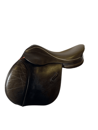 Brown Harry Dabbs Collection Hunter Brown 17.5" W 1 - Saddles Direct