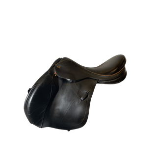 Black Country Solare *STAMPED M FITS MW* Black 17.5" MW 1 | Saddles Direct