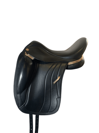 Black Harry Dabbs Platinum Avant Consort Paris Black 17.5" MW 1 - Saddles Direct
