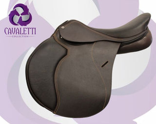 Black Cavaletti Collection Jump Saddle 2 - Saddles Direct