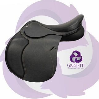 Black Cavaletti Collection Jump Saddle 1 - Saddles Direct