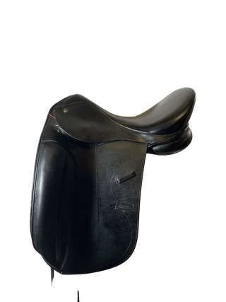 Black Monarch Dressage Black 17.5" MW 1 - Saddles Direct