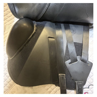 Harry Dabbs Platinum Italiano Jump *IB TREE* Black 17.5" W 5 | Saddles Direct