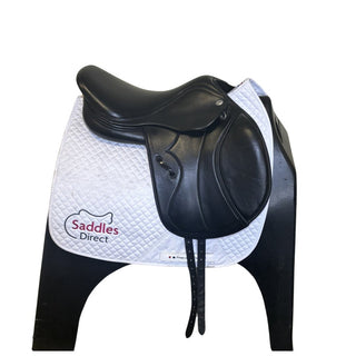Harry Dabbs Platinum Italiano Jump *IB TREE* Black 17.5" W 2 | Saddles Direct