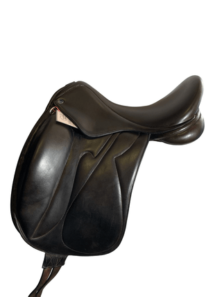 Silhouette Monoflap Dressage Brown 17.5" W 1 | Saddles Direct