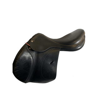 Black Equipe Expression Special Dual Flap Black 17.5" M 1 - Saddles Direct
