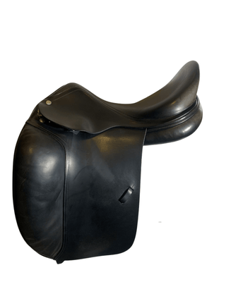 Black Amerigo Deep Seat Dressage Black 16.5" W 1 - Saddles Direct