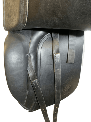 Jeffries Elite Dressage *EX DEMO* Black 17.5" MW 2 | Saddles Direct