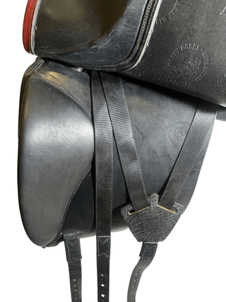 Harry Dabbs Platinum Dressage Black 17.5" MW 2 | Saddles Direct