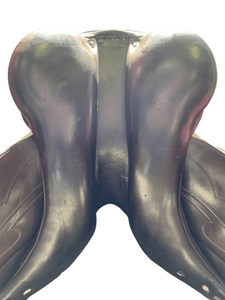 Silhouette Monoflap Dressage Brown 17.5" W 3 | Saddles Direct