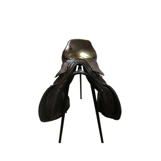 Kingston (L & R) Elan X - Forward Jump Brown 17" MW 3 | Saddles Direct