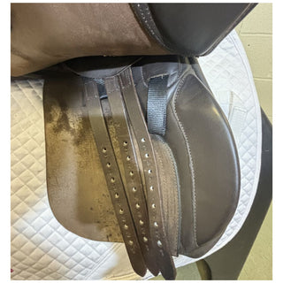 Martin Wilkinson VSD Brown 17.5" GENEROUS MW (stamped W) 4 | Saddles Direct