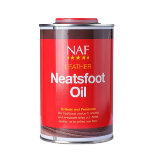 NAF Leather Neatsfoot Oil 500ml 1 - Saddles Direct