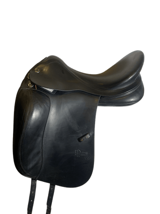 Black Prestige Academy Dressage Black 17" MW 1 - Saddles Direct