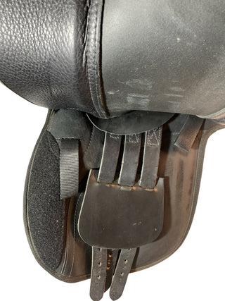 Saddle Company Vicenza VSD Black 17.5" 2 | Saddles Direct