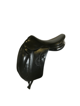 Black Equipe Rose Mono Dressage Black 17.5" W 1 - Saddles Direct